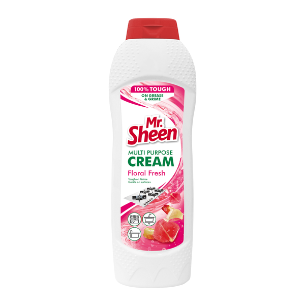 Mr Sheen Multi Purpose Cream Floral Fresh 750ml - Cream Cleaner