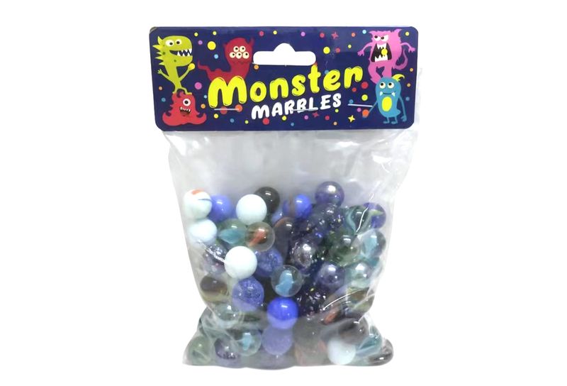 100 Piece 16mm Assorted Marbles