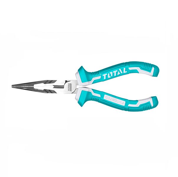 Total Long Nose Pliers 8"/200mm - 3 Pack