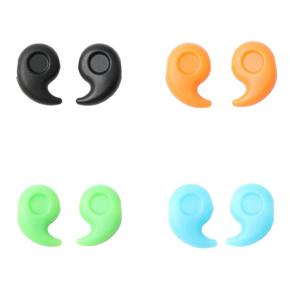 Comma Slim Design - Silicone Hooks for Sunglasses and Prescription ...