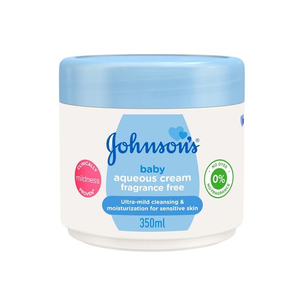 Johnson's Aqueous Cream Fragrance Free - 2 x 350ml