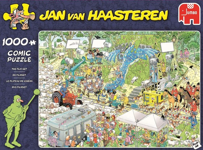Jan Van Haarsteren 1000 Piece Puzzle - The Film Set