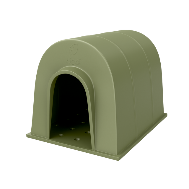 ECO Exploded Kennel Dog House - Olive Green - Large | Buy Online in ...