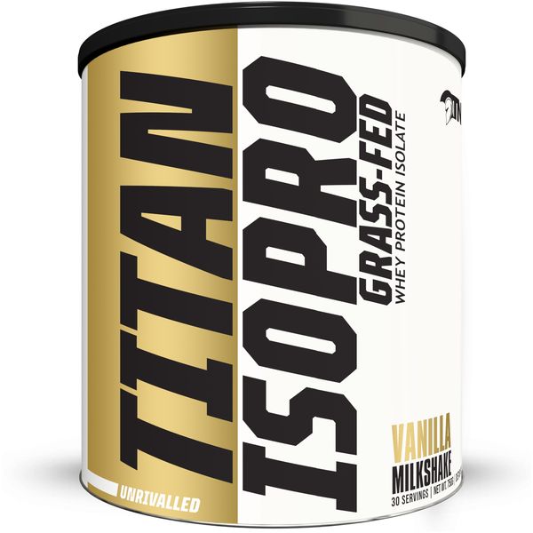 Iso Pro Grass-Fed Whey Protein Isolate, Vanilla 30 Servings 750g