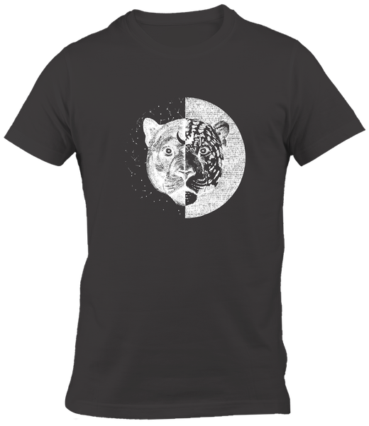 TUP White T-Shirt - Leopard