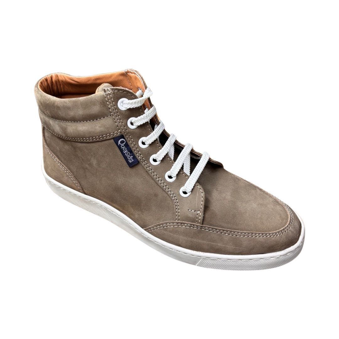 high top leather sneakers