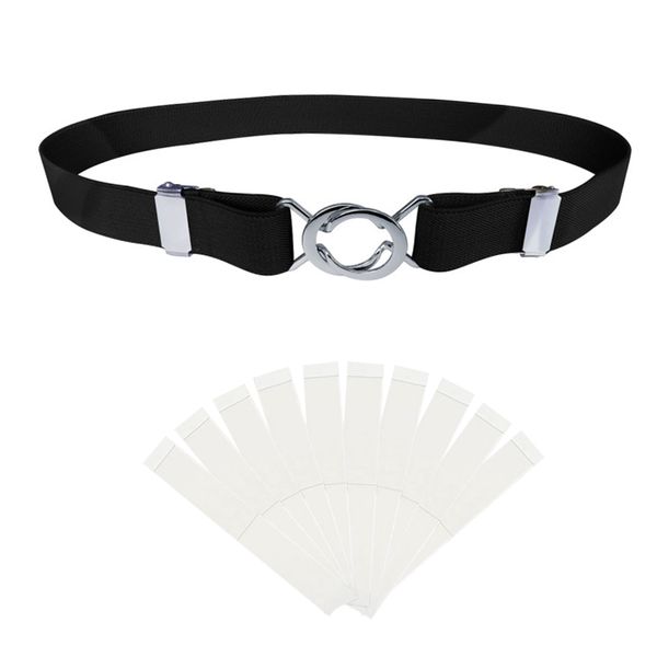 Women Skinny Belt Comfortable Elastic Adjustable Belt