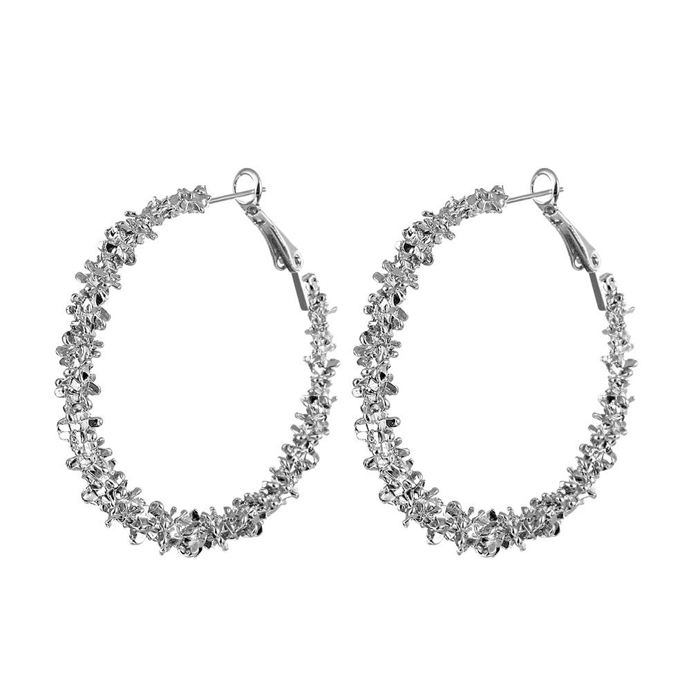 String Flowers Design Hoop Earrings | Shop Today. Get it Tomorrow ...