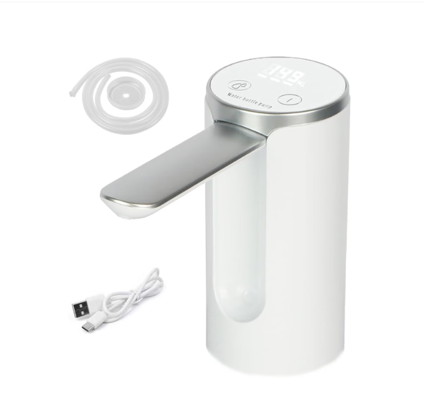 Electric Water Pump with LED Display and Battery Level Indicator