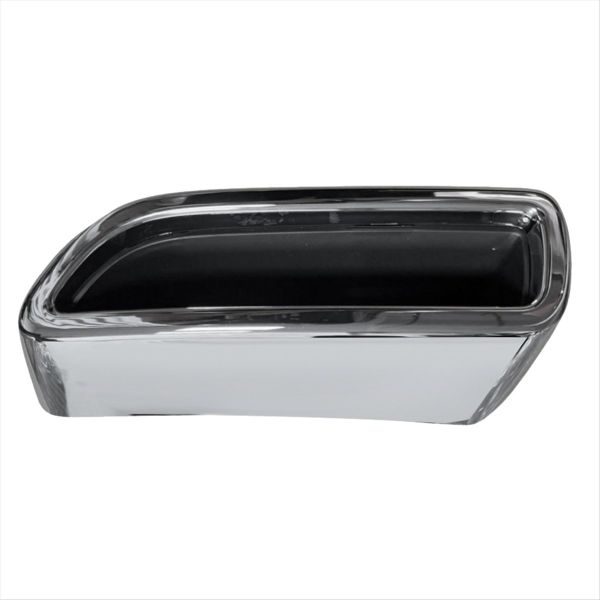 1Pair Car Tail Throat Exhaust Pipe Cover Trim Compatible with Peugeot