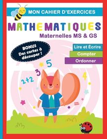 Mon Cahier D Exercices Math Matiques Maternelles Ms Gs Lire Et