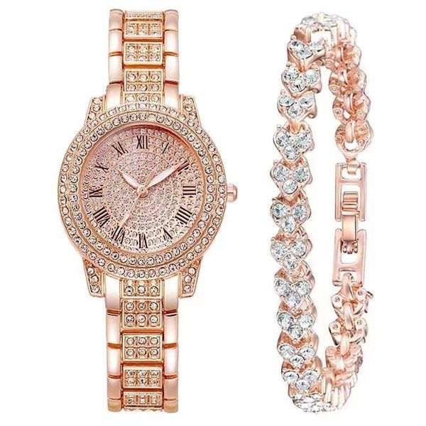 Cornucopia Starry Sky Rhinestone Watch