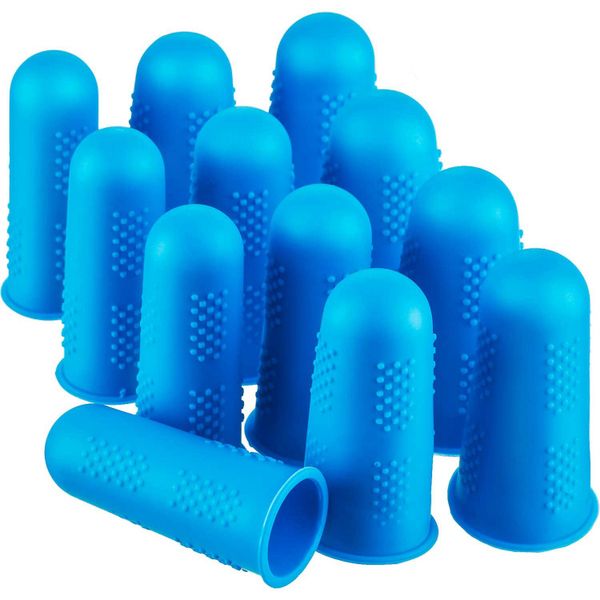 12 Pcs Silicone Finger Protectors For Hot Glue Resin Honey Adhesives