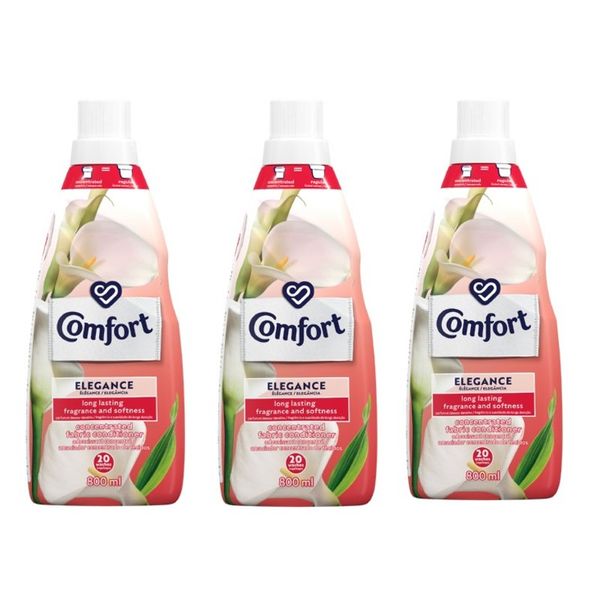 Comfort Concentrated Fabric Conditioner Elegance - (2x 800ml)