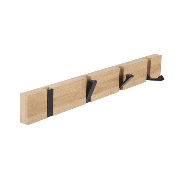 Wooden Coat Hooks Coat Rack Wall Mounted, Modern Coat Rack, Coat Hook