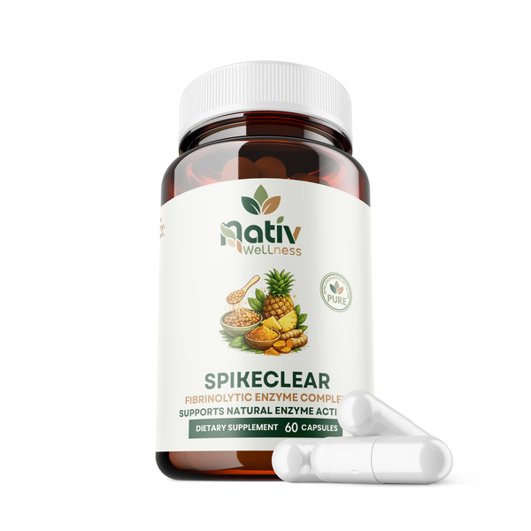 Nativ Wellness Spikeclear Spike Protein Detox - 60 Capsules