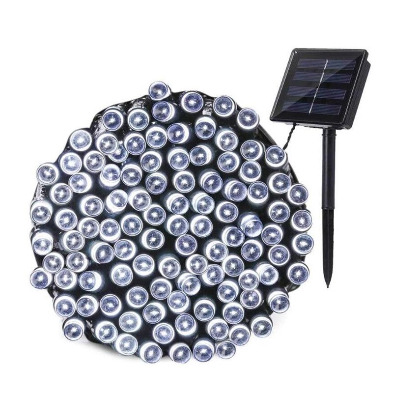 Solar Power Fairy Lights for Garden & Outdoor Decor White Shop