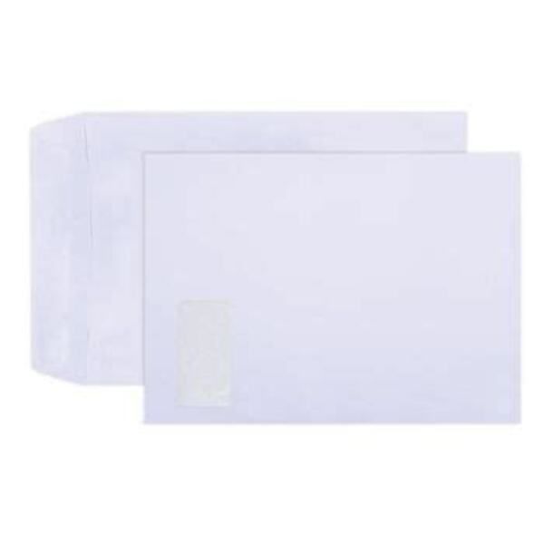 C4 White Self-Seal Envelopes (25s)