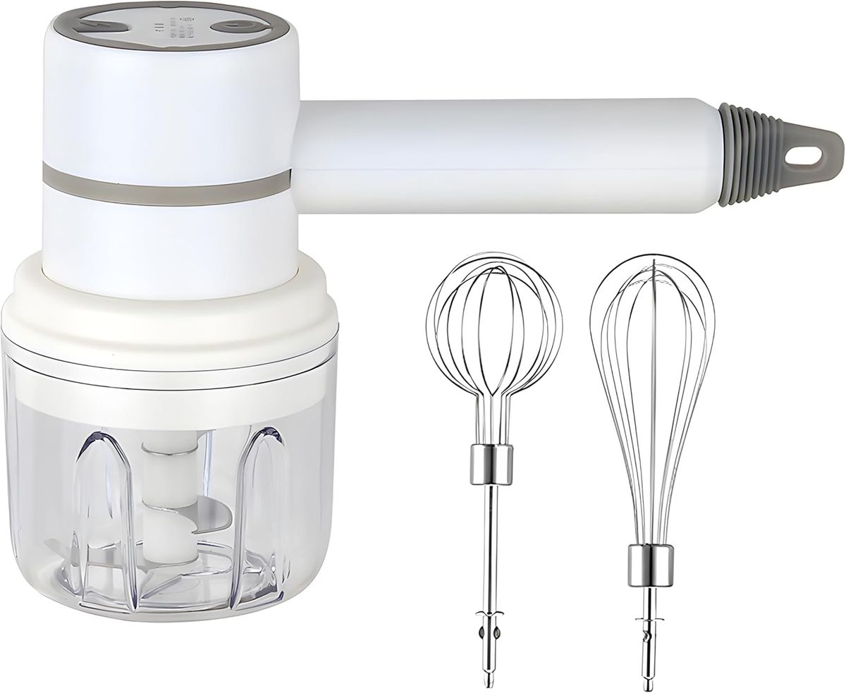 Wireless Multi-Function Cooking Machine, 3Gear Egg Whipping Cream Beater