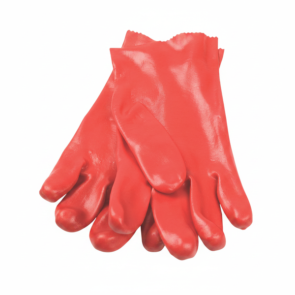 Open Cuff Safety Gloves - General Purpose - Red - 40cm