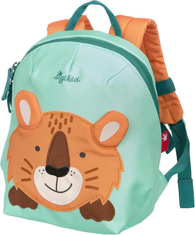 SIGIKID Mini Backpack Tiger - Light Blue