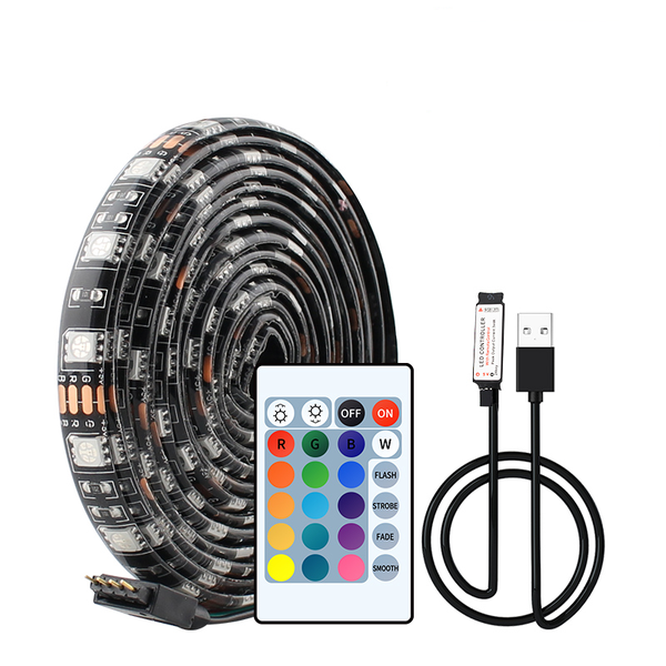 DC5V TV Back light SMD5050 5M Flexible RGB USB led Strip Light - MRUL