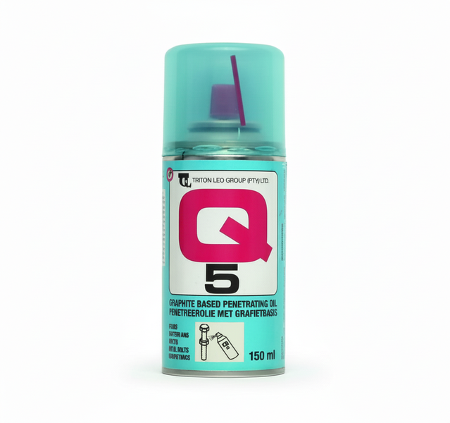 Q-5 Graphite Penetrating Fluid 150ml - Loosens Rusted Bolts &amp; Nuts