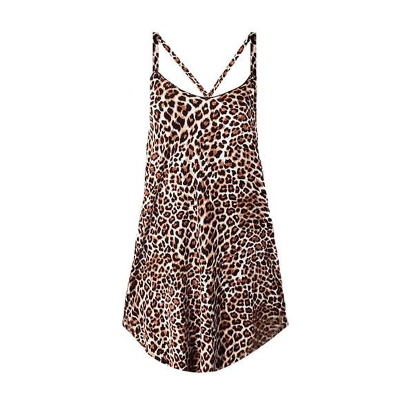 PJ Warehouse Leopard Print Viscose Nightie