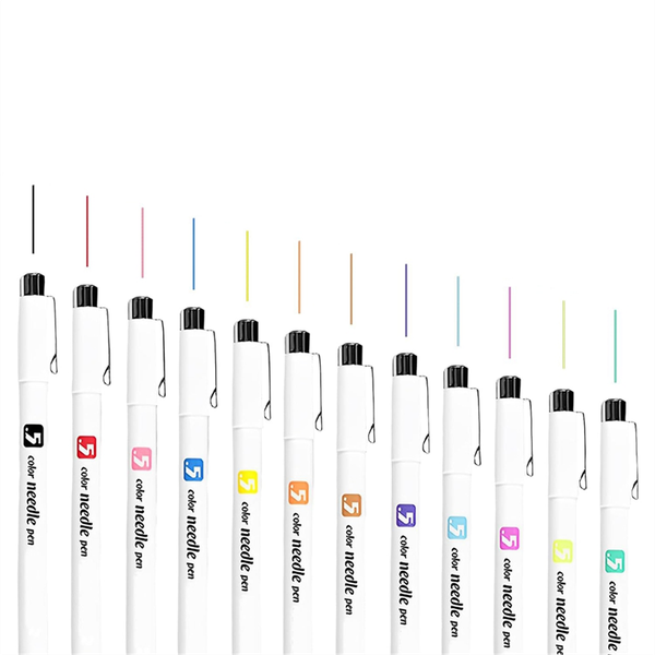 12 Color 05 Micrometre Pen,Mini Fineliner Drawing Art Pen,for Artist