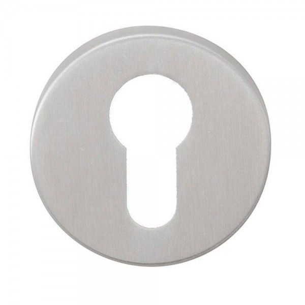 Stainless Steel Round Euro Profile Escutcheons