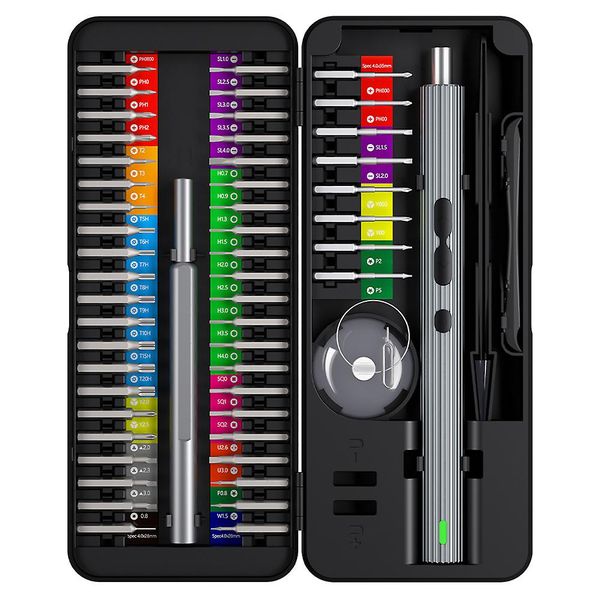 Precision Electric Screwdriver Set 58-in-1 With S2 Steel Bits