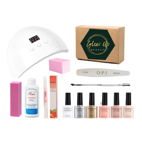 Glow Up UV/LED Nail Polish Starter Kit with UV Lamp Shop Today. Get