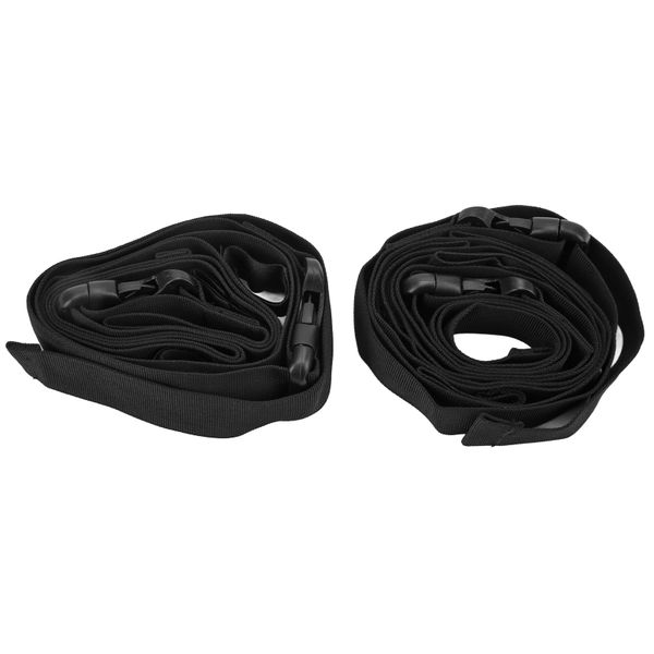 2-Pack Adjustable Car Fishing Rod Straps (55-79")