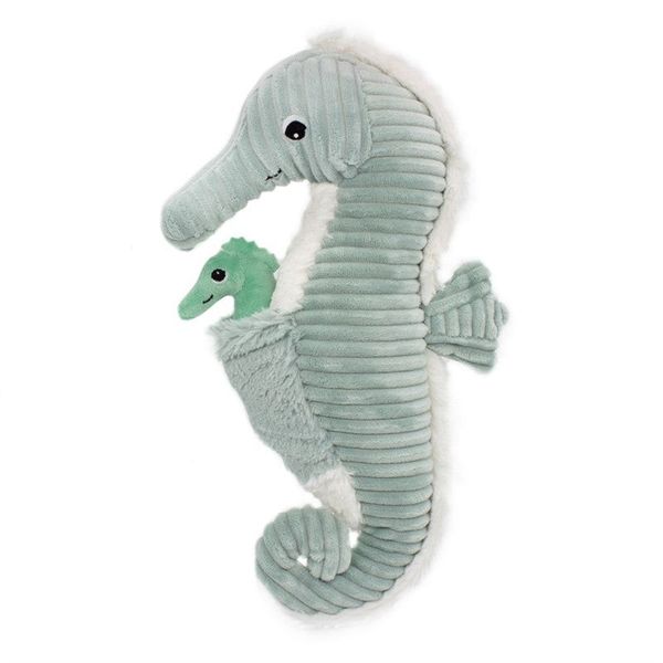Les Deglingos by Ptipotos the Seahorse Dad and Baby - L'hippocampe 34cm