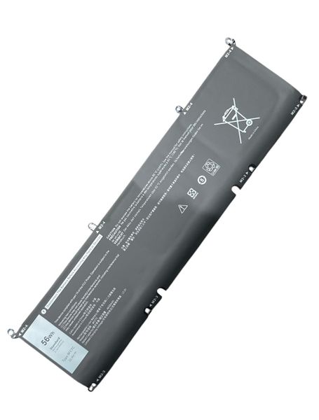 UNITED Battery for Dell Inspiron DVG8M/8FCTC 11.4V 56Wh 4650mAh