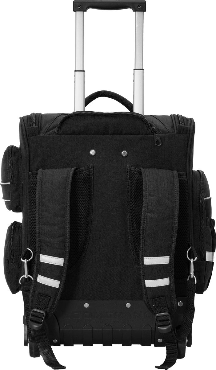 School Mate® Hard Base Ripstop Polyester XL Trolley Back Pack