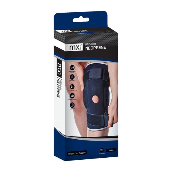 mx Extra Extra Large Premium Neoprene Support | Hinged Knee