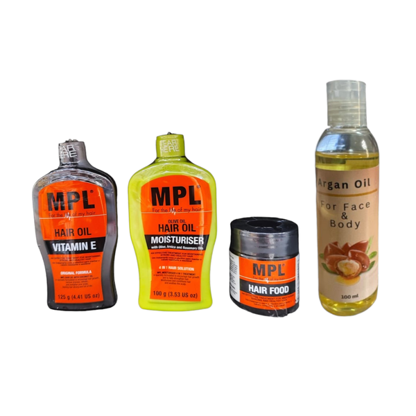 MPL Moisturizer Oil, Hair Food, Vitamin E Hair Oil with Argan Oil