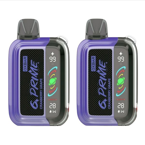 Oxbar G-Prime 25000 Disposable Vape-Cranberry Grape (Pack of 2)