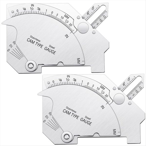 2 Pieces Bridge Cam Gage Welding Gauge
