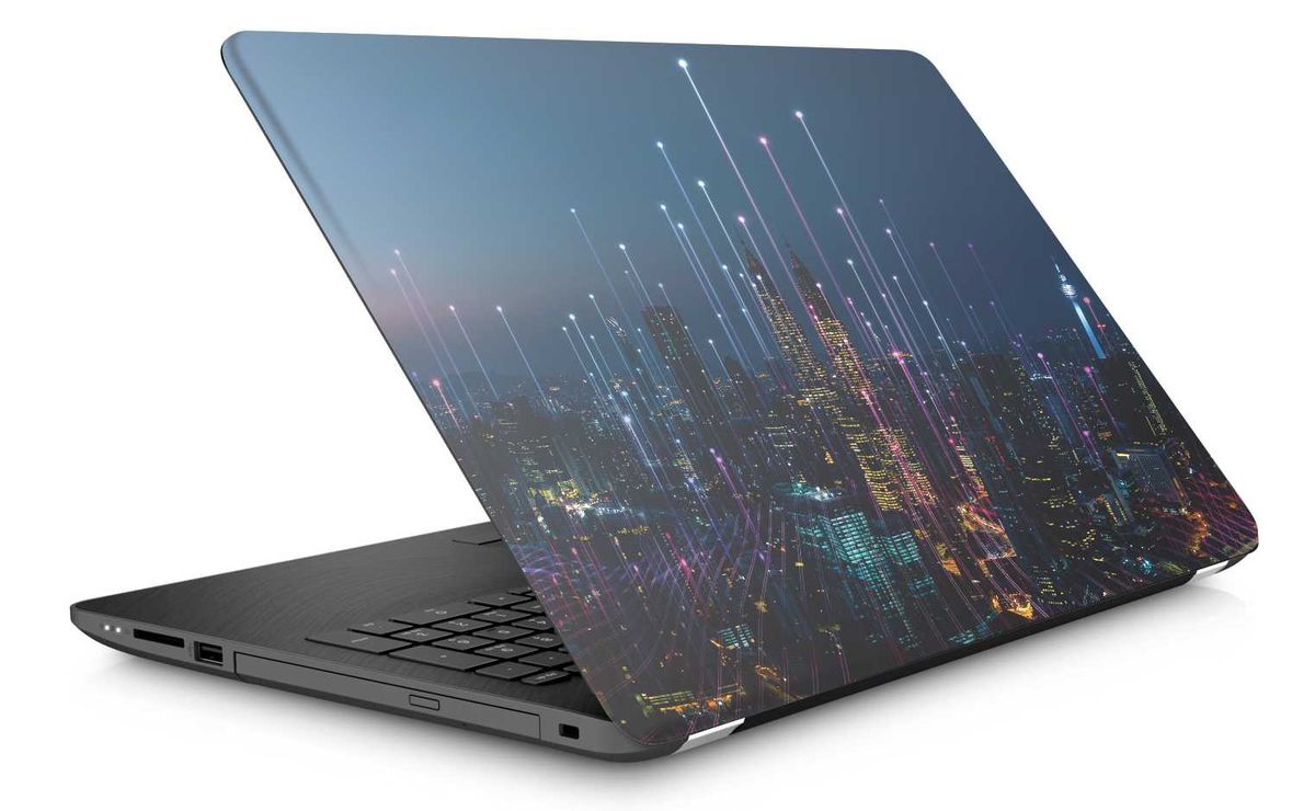 Laptop Skin City Lights Shop Today. Get it Tomorrow!