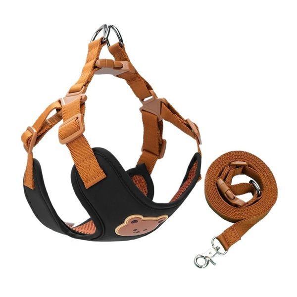 Breathable Walking Dog Harness and Leash Set No Pull Dog Harness