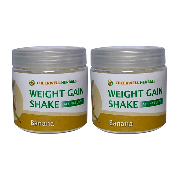 Cheerwell Herbals Weight Gain Banana 450g x 2