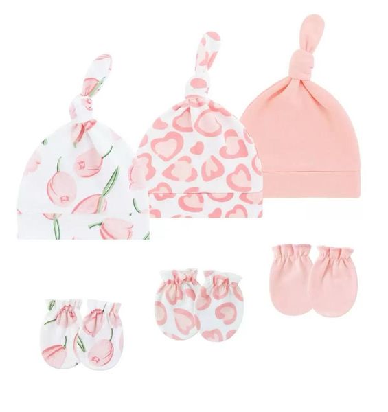 Belecoo 6-Piece Gift Set - 3 Hats and 3 Mittens