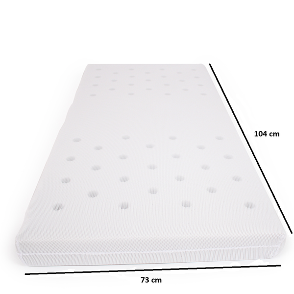 Large Camp Cot Mattress 104 x 73 x 8 cm - Netting - ThinkCosy