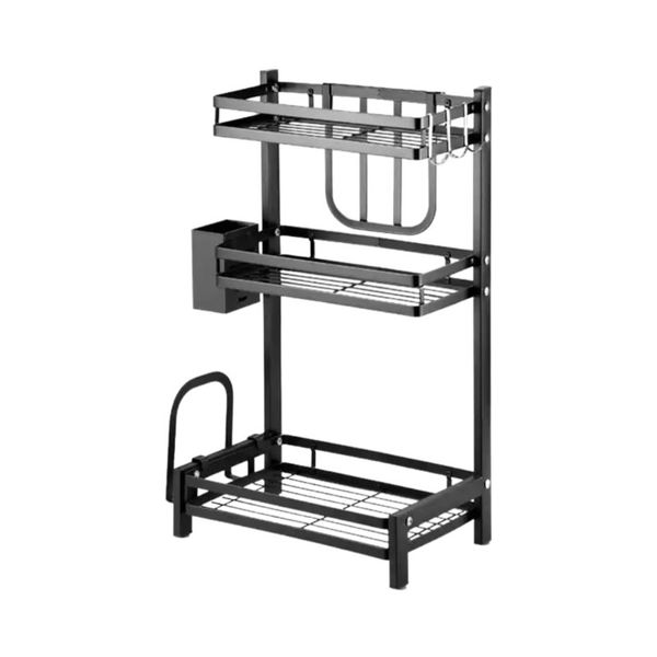 3Tier Stainless Steel Kitchen Organizer Storage Rack TT-19