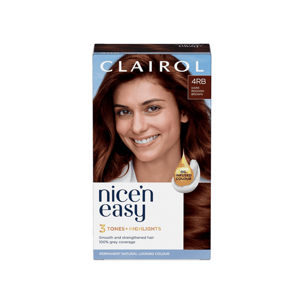 Nice 'n Easy Permanent Hair Colour Cr me - Dark Reddish Brown 4RB