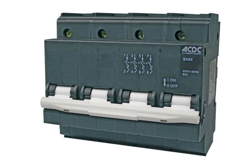 Circuit Breaker 1 Pole C-Curve 4.5KA 3A