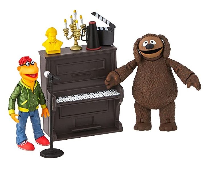 Muppets Best Of 1 Scooter &amp; Rowlf Figure