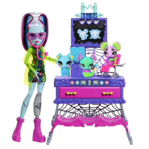 Monster High Frankie Stein Make-A-Monster Pet Playset